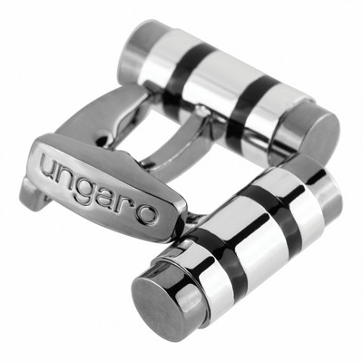 Cufflinks Taddeo Black (UJM029A_ORSO_DEC)