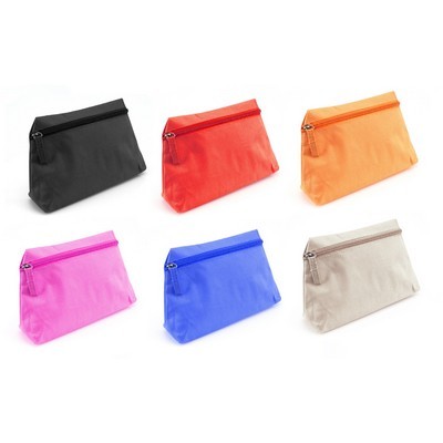 Beauty / Toiletries bag 600d polyester with matching zipper (M9147_ORSO_DEC)
