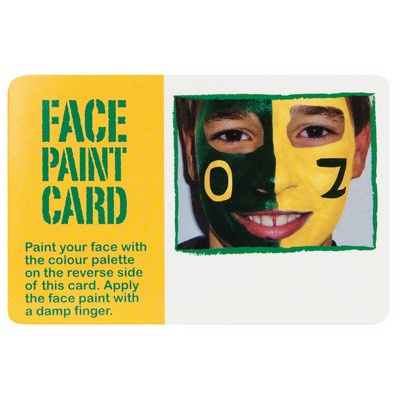 Face paint card (G1150_ORSO_DEC)