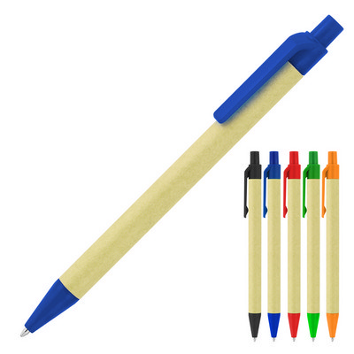 Eco Pen Ballpoint Recycled Paper Yoko (Z244_GL_DEC)