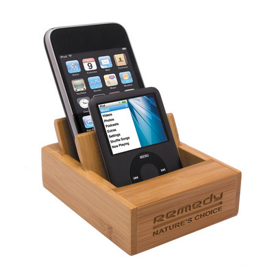 Bamboo Media Manager - Large (ECO1117_PREMIER)