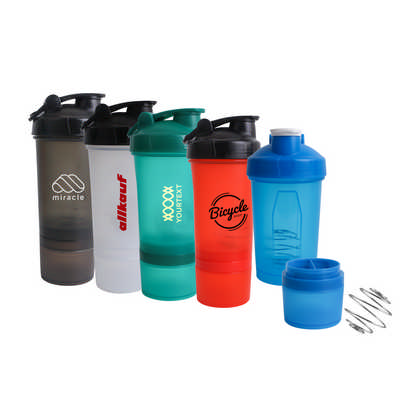 500ml 3 in 1 Fitness Protein Shaker Bottle (PXD274_PC)