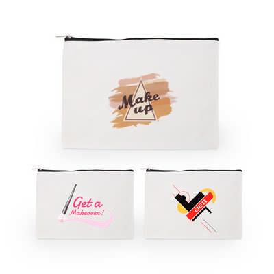 Rectangle Canvas Cosmetic Bag (PCBC115_PC)