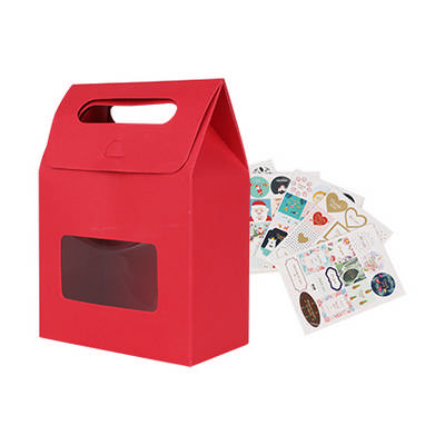 Die cut Handle Bag with Window(160x270x90mm) (PCPB035_PC)