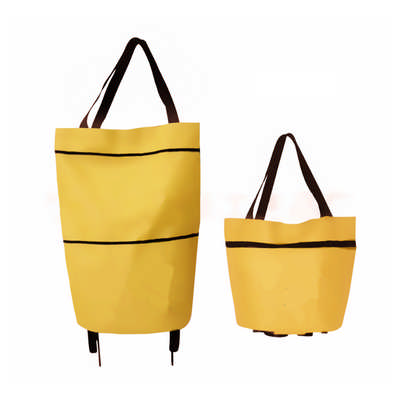 2 in 1 Collapsible Shopping Trolley Bag (PCPB074_PC)