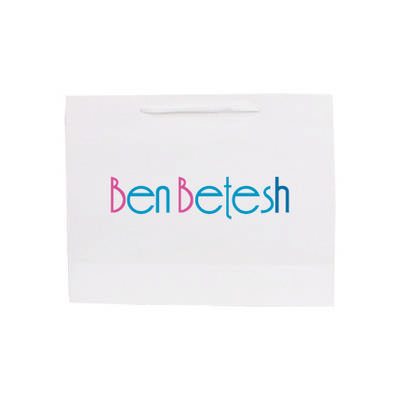 Small Crosswise Paper Bag with Rope Handle(180 x 140 x 80mm) (PCPB173_PC)