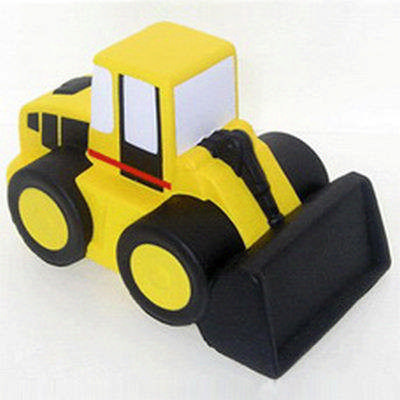 Cartoon Bulldozer Shape Stress Reliever (PXR137_PC)