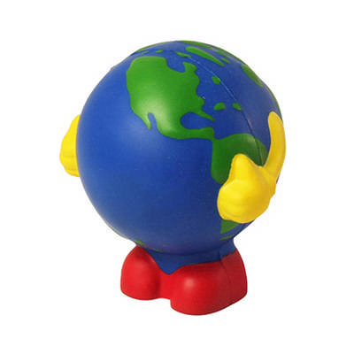 Cartoon Earth Shape Stress Reliever (PXR157_PC)