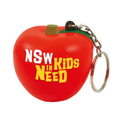 Apple with Keyring Stress Reliever (PXR192_PC)