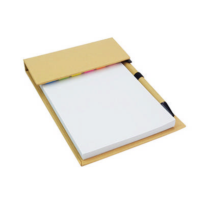 Desk Memo Pad with Pen (PXS1239_PC)