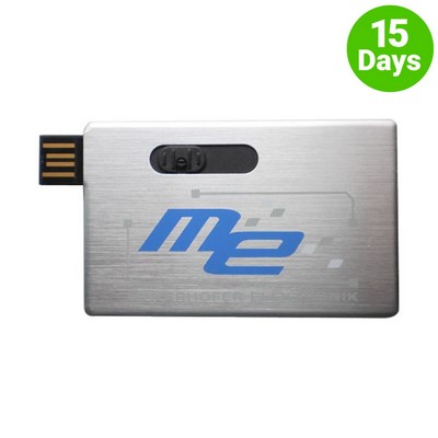 Metal Credit Card Drive-1GB (PAT406_1g_PS)