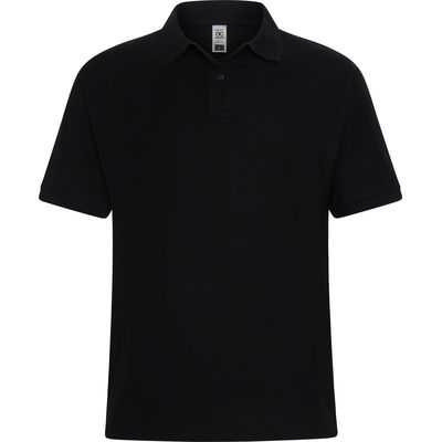 100% Cotton Polo-Black-XS (OCP700_bkb_PS)