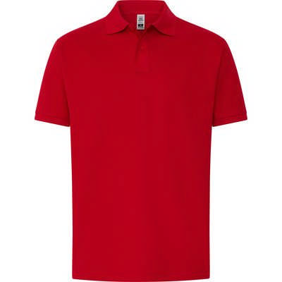 100% Cotton Polo-Red-S (OCP700_rdc_PS)