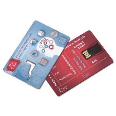 Quail Full Colour Credit Card Flash Drive-8GB (PS5082_8g_PS)