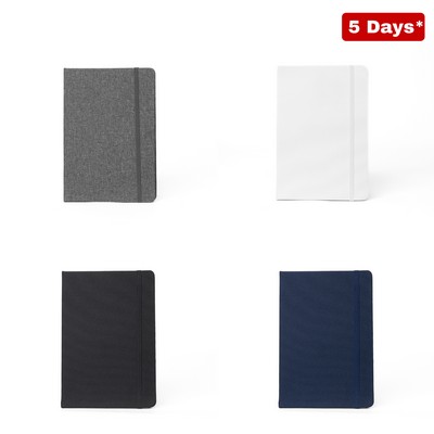 RPET Notebook - White (PS7009_wh_PS)