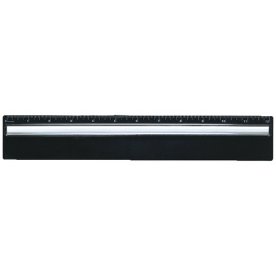 PLASTIC 12inch RULER WITH MAGNIFYING GLASS (PH1640_PS)