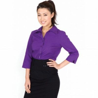 Ladies 34 sleeve shirts (S004FQ_RAMO)