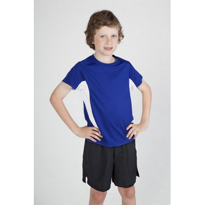 Accelerator Tee: Kids Cool Dry T-Shirt (T307KS_RMO)