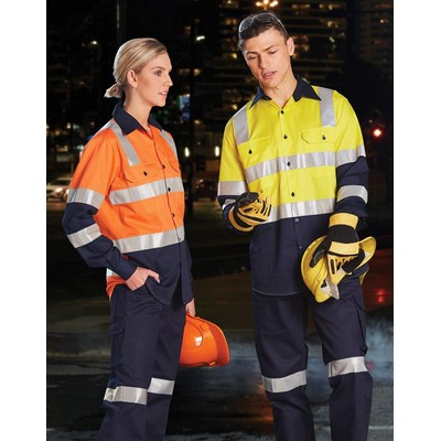 Biomotion Two Tone Safety Shirt With X Tape (SW70_WIN)