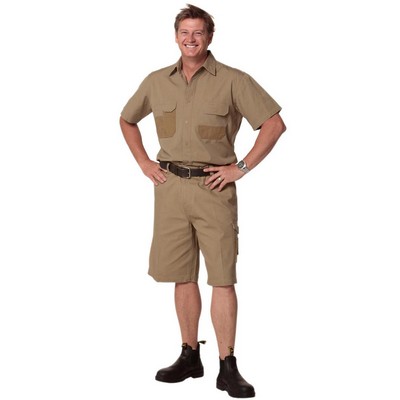 Fine Duck Weave Dura-Wear Short Sleeve Work Shirt (WT05_WIN)