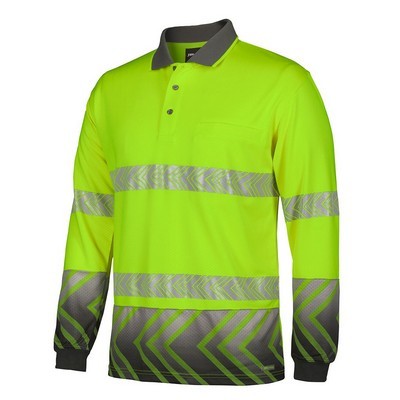 JBs LS Arrow Sub Polo With Seg Tape (6HAL_JBS)