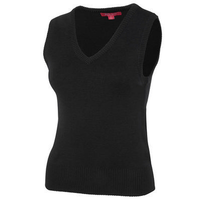 JBS Ladies Knitted Vest: 8 - 24 - Black (6V1_JBS)