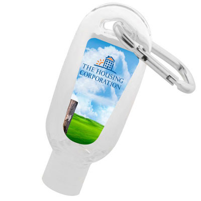 60ml Hand Sanitiser with Carabiner (HANS01_YAT)