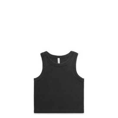 AS Colour Wo's Faded Organic Rib Crop Tank 