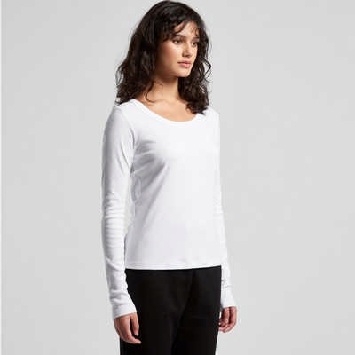 Wos Organic Rib L/S Tee