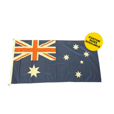 110 GSM Polyester Flag - 1800 mm x 900mm (110_Flag_R_BI) 110 GSM Polyester Flag - 1800 mm x 900mm