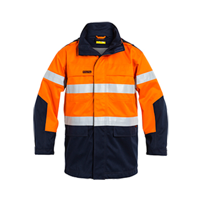 Bisley Taped Two Tone Hi Vis Fr Jacket (BJ8100T_BSY)