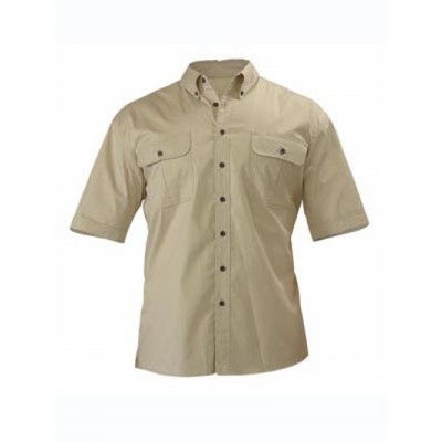 Bisley Mini Twill Shirt - Short Sleeve (BS1255_BSY) Bisley Mini Twill Shirt - Short Sleeve