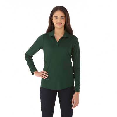 Mori Long Sleeve Polo - Womens