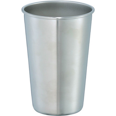 Growl Stainless Pint Glass 16oz (1624-39_BUL)