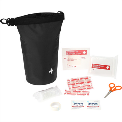 Venture Waterproof 12-Pc First Aid Bag (SM-1406_BUL)