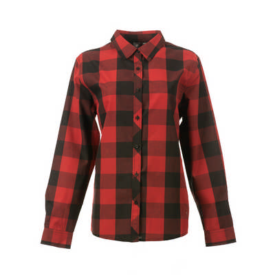 Burnside Apparel Ladies Buffalo Plaid L-S Shirt - S-XL