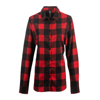 Burnside Apparel Ladies Boyfriend Flannel - 2XL-3XL