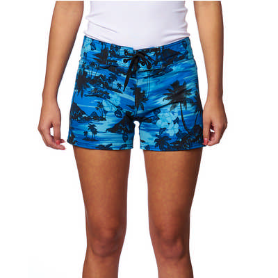 Burnside Apparel Ladies Tsunami Stretch Board Shorts - S-3XL