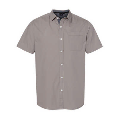 Burnside Apparel Mens S-S Peached Poplin Shirt - 2XL-3XL