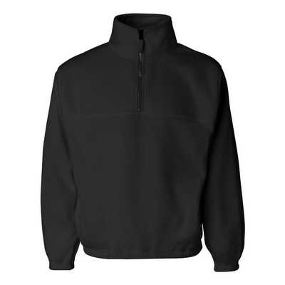 Burnside Apparel Mens Everest Fleece 1/4 Zip Jacket - 6XL