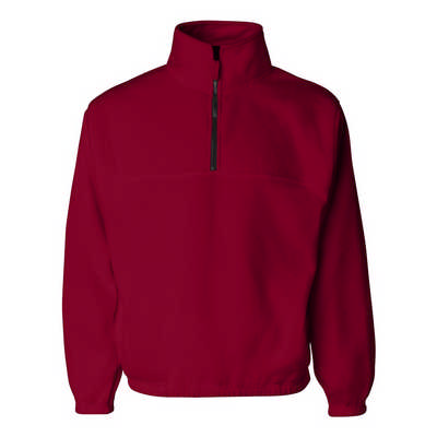 Burnside Apparel Mens Everest Fleece 1/4 Zip Jacket - 4XL