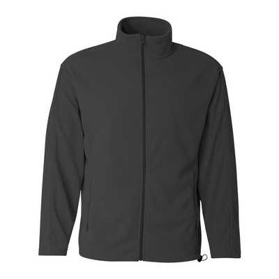 Burnside Apparel Mens Apex Micro Fleece Full Zip Jacket - S-XL