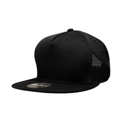 5 Panel High Pro Cotton/Poly Blend Trucker