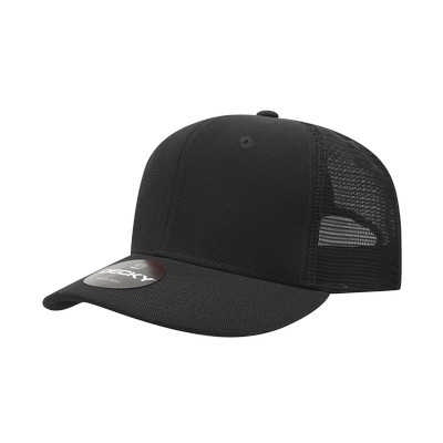 6 Panel Mid Pro Acry/Poly Trucker