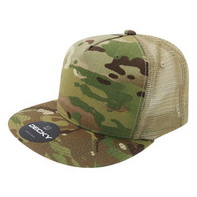 Multicam 5 Panel Truckers