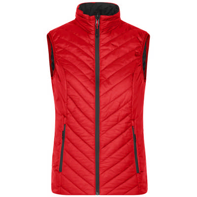 LIGHT REVERSIBLE VEST WITH DUPONT SORONA PADDING (RENEWABLE, ORGANIC RAW MATERIAL)