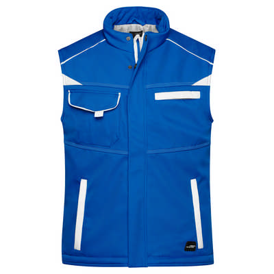 FUNCTIONAL SOFTSHELL VEST WITH WARM INNER LINING