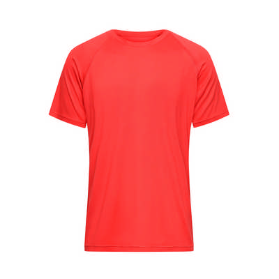 FUNCTIONAL T-SHIRT MADE OF RECYCLED POLYESTER FOR SPORTS AND FITNESS