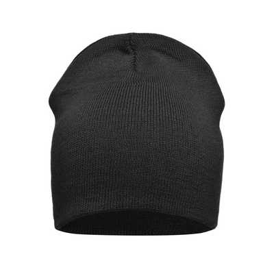 CLOSE-FITTING BEANIE WITHOUT BRIM