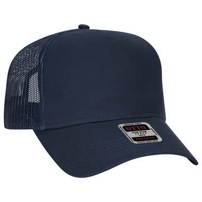 5 PANEL LOW PROFILE MESH BACK TRUCKER CAP